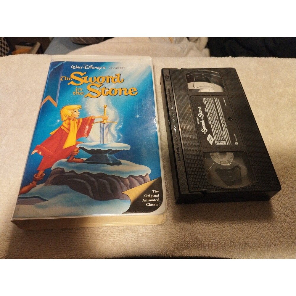 The Sword in the Stone - Walt Disney's Black Diamond Classics Vintage VHS